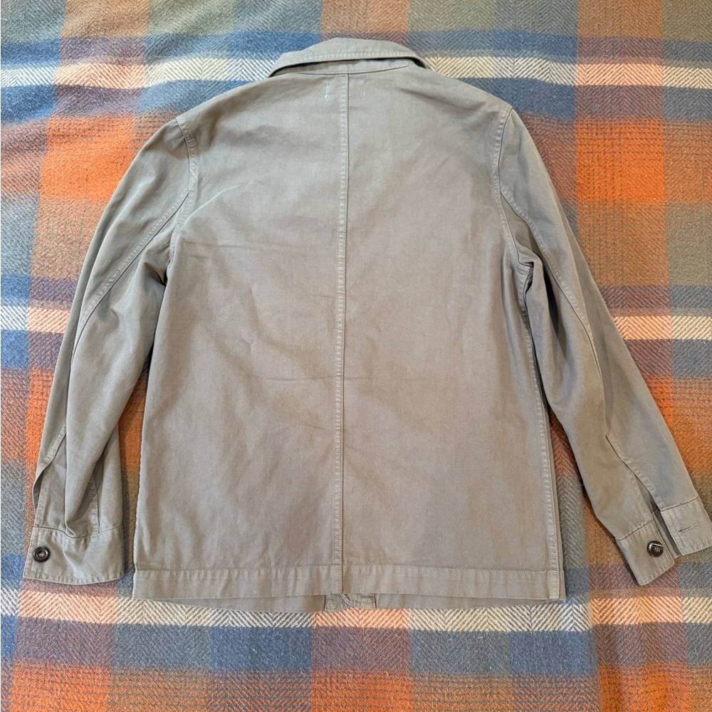 Taylor Stitch Ojai Jacket Smoked Olive Foundation Twill - Picture 6 of 12